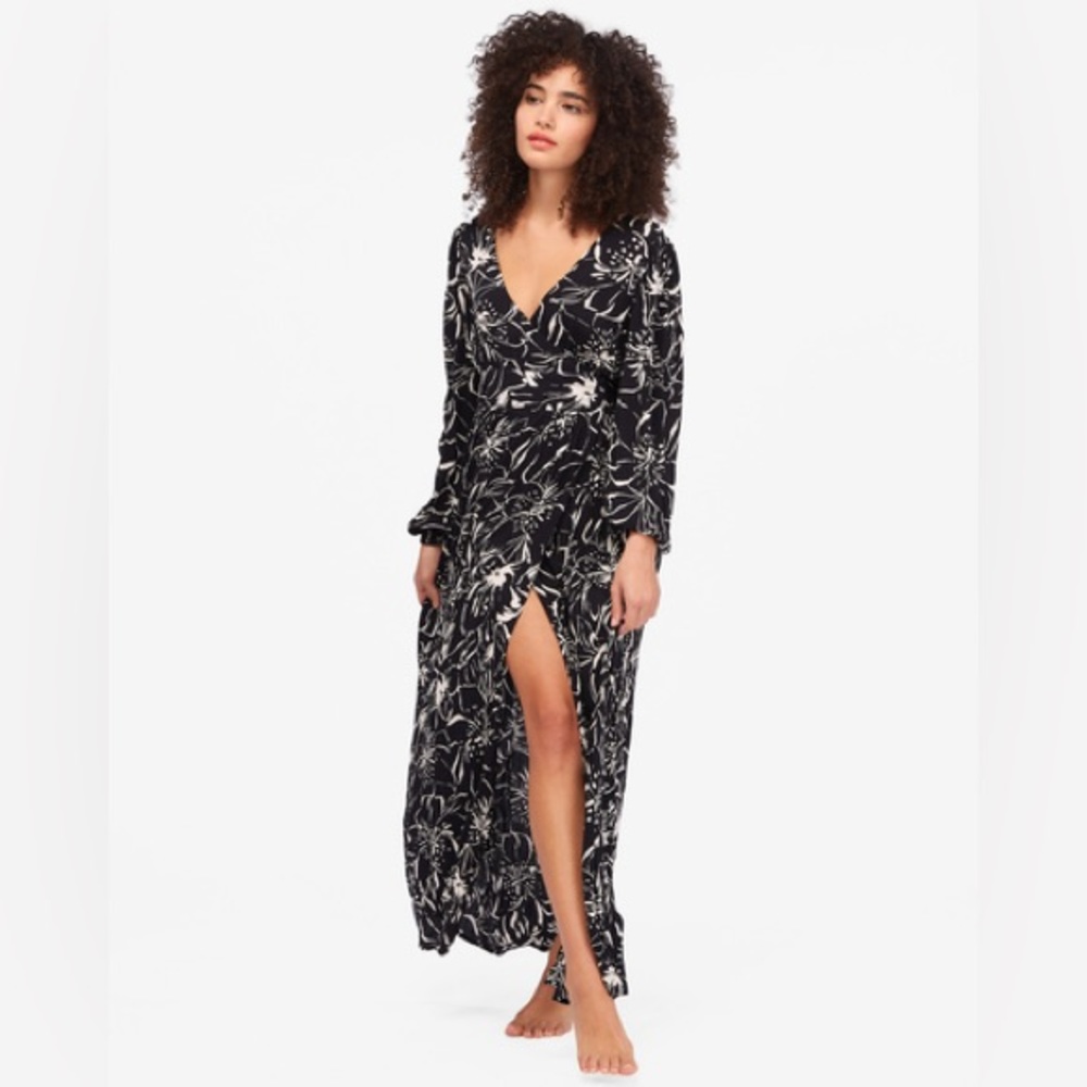 BILLABONG Nine Lives Maxi Wrap Dress